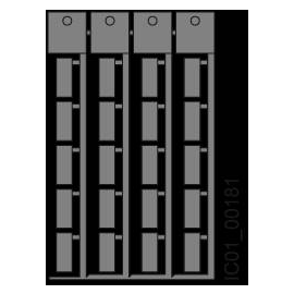 3RT2900-1SB20 Siemens Kennzeichnungsschilder 20x7mm Ti-grey Produktbild