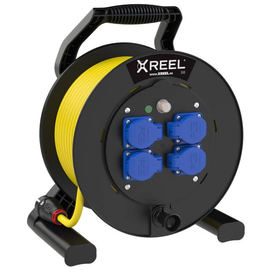 9350156-p PC-E Kabeltrommel XREEL310 4xSSD54+L 25m3G1.5N07 gelb Produktbild