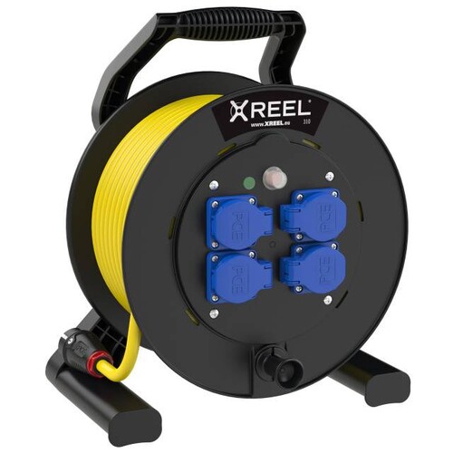 9350154-p PC-E Kabeltrommel XREEL310 4xSSD54+L 25m3G2.5N07 gelb Produktbild