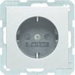47236084 Berker BERKER Q.x SSD mit erh. Berührungsschutz alu samt Produktbild