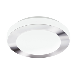 95282 Eglo DL 11W (1100lm) DM300 CHROM/WEISS LED CARPI IP44 Produktbild