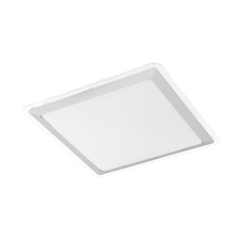 95679 Eglo LED DL 340X340 WS/SILBER/KLAR COMPETA 1 Produktbild