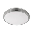 96032 Eglo LED DL Ø245 WEISS/NICKEL M.COMPETA 1 Produktbild