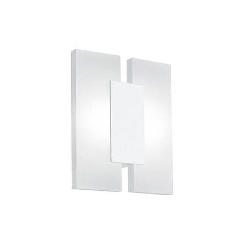 96042 Eglo LED WL/2 WEISS/SATINIERT METRASS 2 Produktbild Front View L