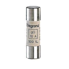 014310 Legrand Zylindersicherung 10A 14x51mm Typ gG trägflink Produktbild
