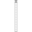 210005045-00 Siedle KSF 613 1 AG Kommunikations Stele, Freistehend KSF 6 Produktbild