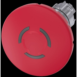 3SU10511JB200AA0 Siemens Not-Halt- Pilzdrucktaster, beleuchtet, 22mm, rund Produktbild front M