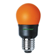 44933 Scharnberger+H. Energiesparlampe Party Color 45x86mm E27 7W orange Produktbild front S