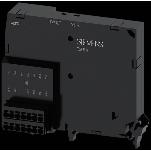 3SU1400-2EJ10-6AA0 Siemens AS-Interface Modul, 4 Ein-und 3 Ausgänge, schwarz Produktbild