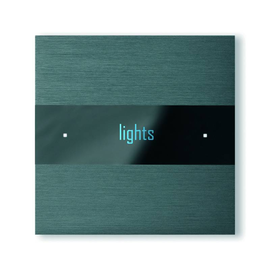 301-02 Basalte KNX Deseo classic Abdeckung Volcanic Grey Produktbild front M