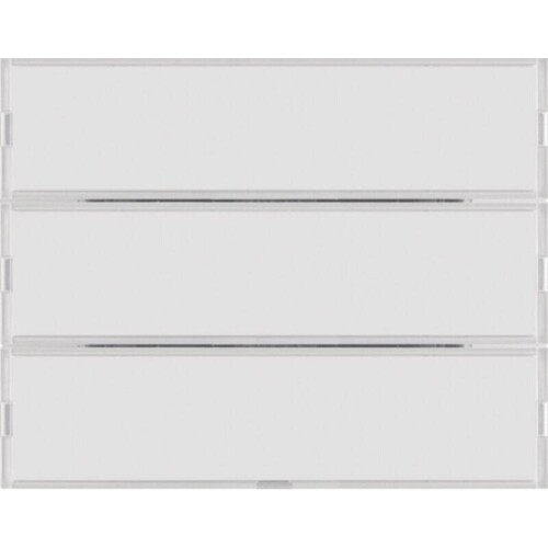 80163770 Berker BERKER KNX K.1 Tastsensor 3fach Komfort polarweiß glän Produktbild