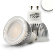 112338 Isoled GU10 LED Strahler 6W Glas diffuse, neutralweiß Produktbild