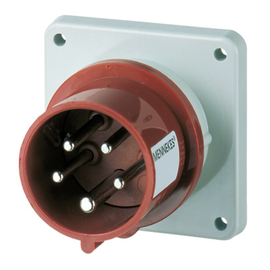 821 Mennekes Anbaustecker, 32A5p6h400V, IP44 Produktbild front M