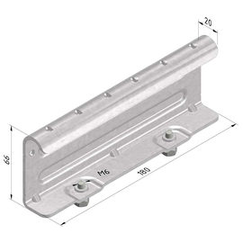 10033 Trayco CL60 J DG Kabelleiter Verbinder CL60   Joint CL60 Produktbild