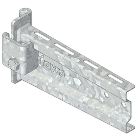 10311 Trayco WBI30 0100 DG Klemmausleger I Profil Wall Bracket I-Profile Produktbild front M