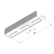 11556 Trayco CT110 J DG Kabelrinne Verbinder   Cable Tray Joint Produktbild
