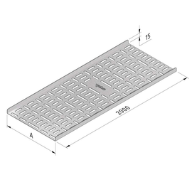 10150 Trayco CT15 050 12 2PG Kabelrinne Cable Tray perforated Produktbild