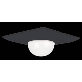 25337 Niko Abdeckplatte 16m quadratisch schwarz Produktbild front M