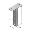 13419 Trayco P21 0400 SS Hängestiel   Pendant Produktbild