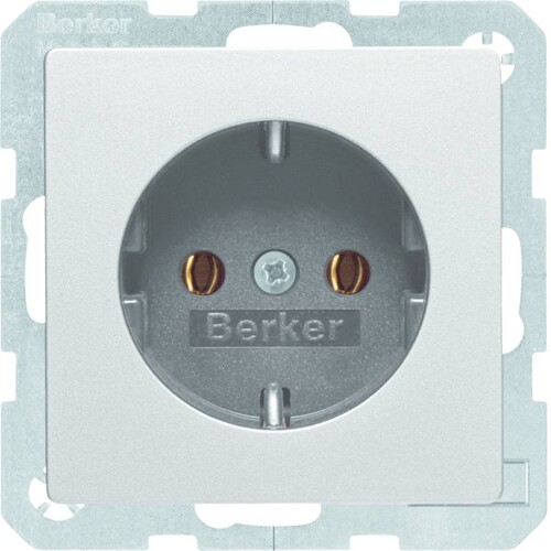 47436084 Berker BERKER Q.x SSD alu samt Produktbild Front View L