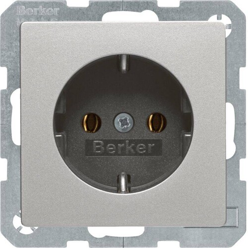 47436084 Berker BERKER Q.x SSD alu samt Produktbild Front View L