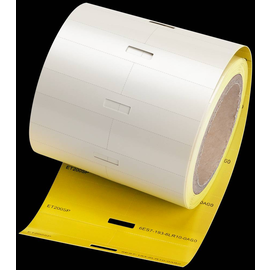 6ES71936LR100AG0 Siemens SIMATIC ET 200SP Beschriftungsstreifen, Folie gelb Produktbild front M