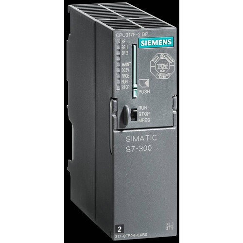 6ES7317-6FF04-0AB0 Siemens SIMATIC S7- 300 CPU 317F-2 DP 1,5 MB Produktbild