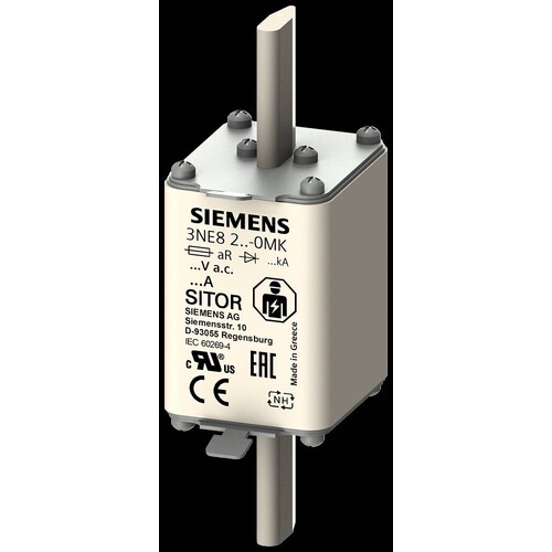 3NE8227-0MK Siemens SITOR- Sicherungseinsatz, mit Messerkontakten, Produktbild