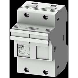 3NW7122 Siemens SENTRON, Zylindersicherungshalter, 14x51 mm, 2-p Produktbild front M