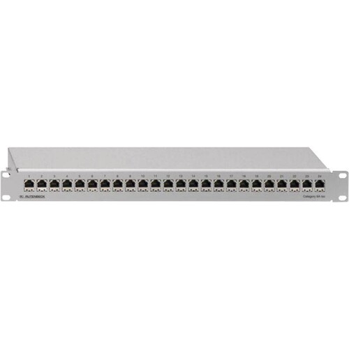 236 101 100 Rutenbeck RUTENBECK Cat.6A Class EA Patchpanel Produktbild Front View L