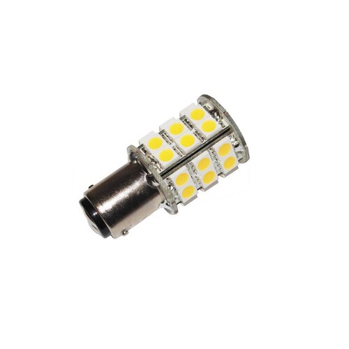 30123 Scharnberger+H. LED Leuchtmittel 30SMD  Ø22x44mm BA15d 10 30V 12VAC/DC 3 Produktbild