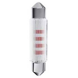 35172 Scharnberger+H. LED Sofittenlampe 11x43mm 24 28VAC/DC weiß 4 Chip mit Brü Produktbild