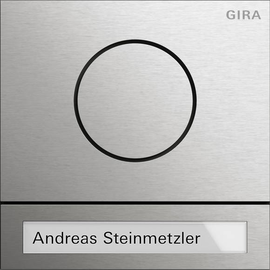 5565920 Gira Türstationsmodul System 106 Edelstahl Produktbild