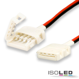 111624 Isoled Flexband Clip Kabelverbinder 2 polig, weiß für Breite Produktbild