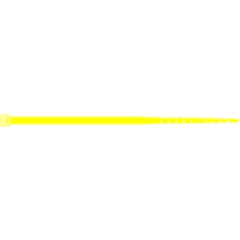 SEL.14.202R Sapi Selco SAPISELCO Kabelbinder 100x2,5mm gelb,VE=100Stk. Produktbild