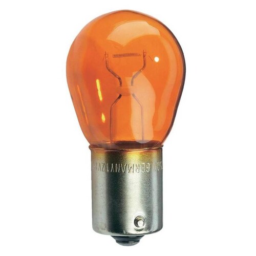 81387 Scharnberger+H. Autolampe 26,5x52,5 mm PY21W BAU15s 24V 21W Amber Produktbild Front View L