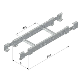 10047 Trayco CL60 RFB 200 DG Steige  und Fallstück CL60   Rising Falling Bend CL Produktbild