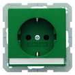 47506003 Berker BERKER Q.x SSD mit Schriftleiste, grün samt Produktbild