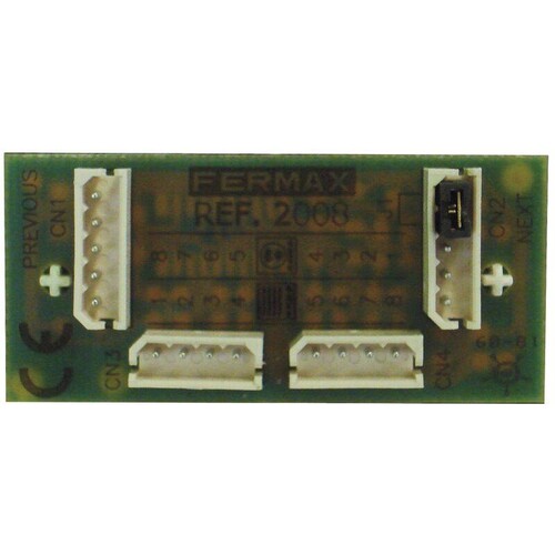 2008 Fermax FERMAX Erweiterungsmodul für den Anschluss von bis zu 8 Ruftasten Produktbild Front View L