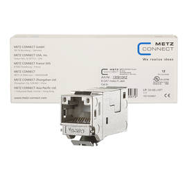 130910KZ Metz E-Dat Modul Kat6A Bauform Keystone Produktbild