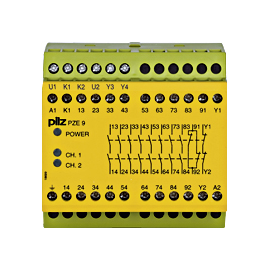 774148 Pilz PZE 9 230 240VAC 8n/o 1n/c Produktbild