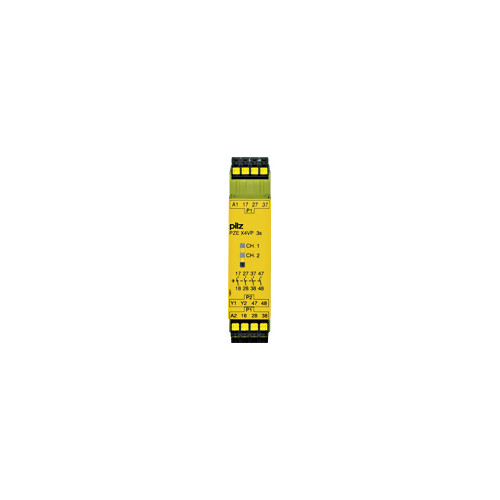 787583 Pilz PZE X4VP C 3/24VDC 4n/o fix Produktbild Front View L