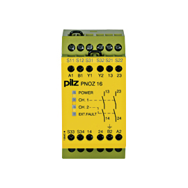 774063 Pilz PNOZ 16 110VAC 24VDC 2n/o Produktbild