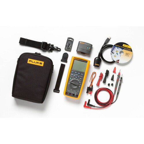 4699325 Fluke FLK 289/FVF/IR3000,289 MULTIMETER WITH SOFTWARE AND WIRELESS C Produktbild Front View L