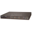 FGSW-2624HPS4 Planet 24 Port 10/100TX 802.3at High Power POE + 2-Port Produktbild front S