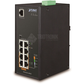 IGS-4215-4P4T Planet IP30 Industrial L2/L4 4 Port 10/100/1000T 802.3at Produktbild front M