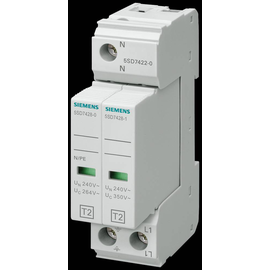 5SD7422-0 Siemens Überspannungsableiter Typ 2 Anforderungsklasse C, UC 350V Sch Produktbild