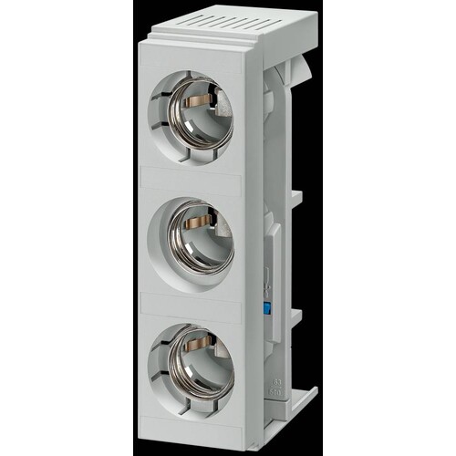 5SF6220 Siemens DIAZED-Reitersockel SR60 3P, DIII, 63A, 500V für 5/10 mm-Sammels Produktbild