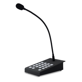 APM116 AUDAC Digitales Paging Mikrofon 16 Zonen Sprechstelle für M2 Produktbild