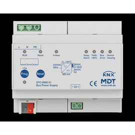 STC-0960.01 MDT Busspannungsversorgung mit Diagnosefunktion, 6TE, REG, 960mA Produktbild